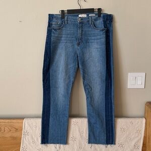 JEN7 by 7 for all MANKIND Released Outseam Ankle Straight Leg Jeans Size 16
